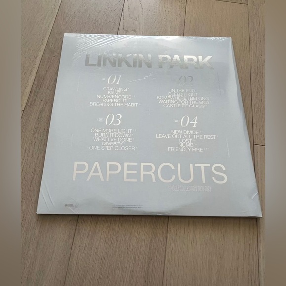 LINKIN PARK- PAPERCUTS LIMITED EDITION ZOETROPE PICTURE DISC VINYL 2LP- IN HAND - Picture 2 of 2
